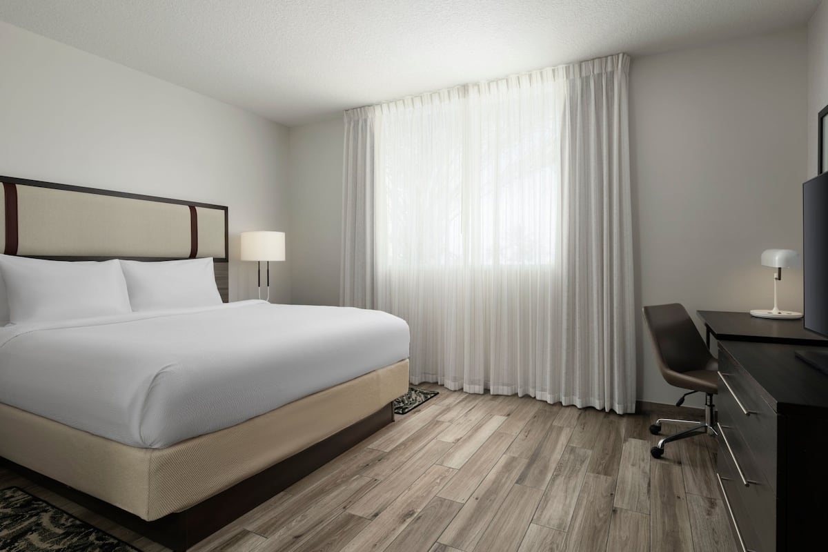 1 bedroom, down comforters, in-room safe, desk