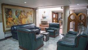 Sitteområde i lobbyen
