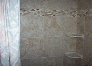 Townhome, 3 Bedrooms | Bathroom shower - Forest Beach by Seashore Vacations (Hilton Head Island)