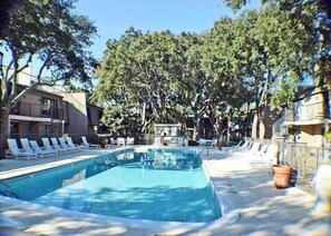 Seasonal outdoor pool