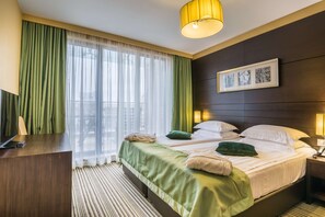 Standard Apartment, Multiple Beds, Non Smoking, Kitchenette (Living Room) | Minibar, in-room safe, desk, laptop workspace - Best Western Plus Olives City Hotel (Sofia)
