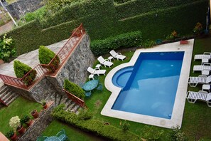 Garden view - Posada Rincon Magico (Tepoztlán)