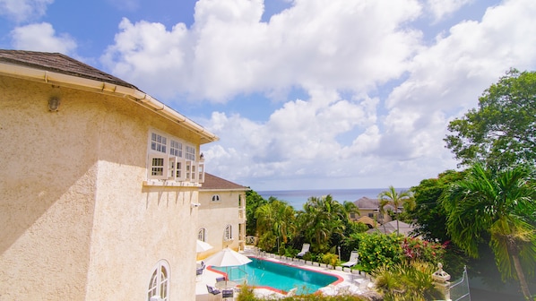 Vue sur la plage/l’océan