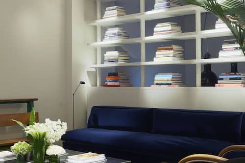 Sala de estar en el lobby