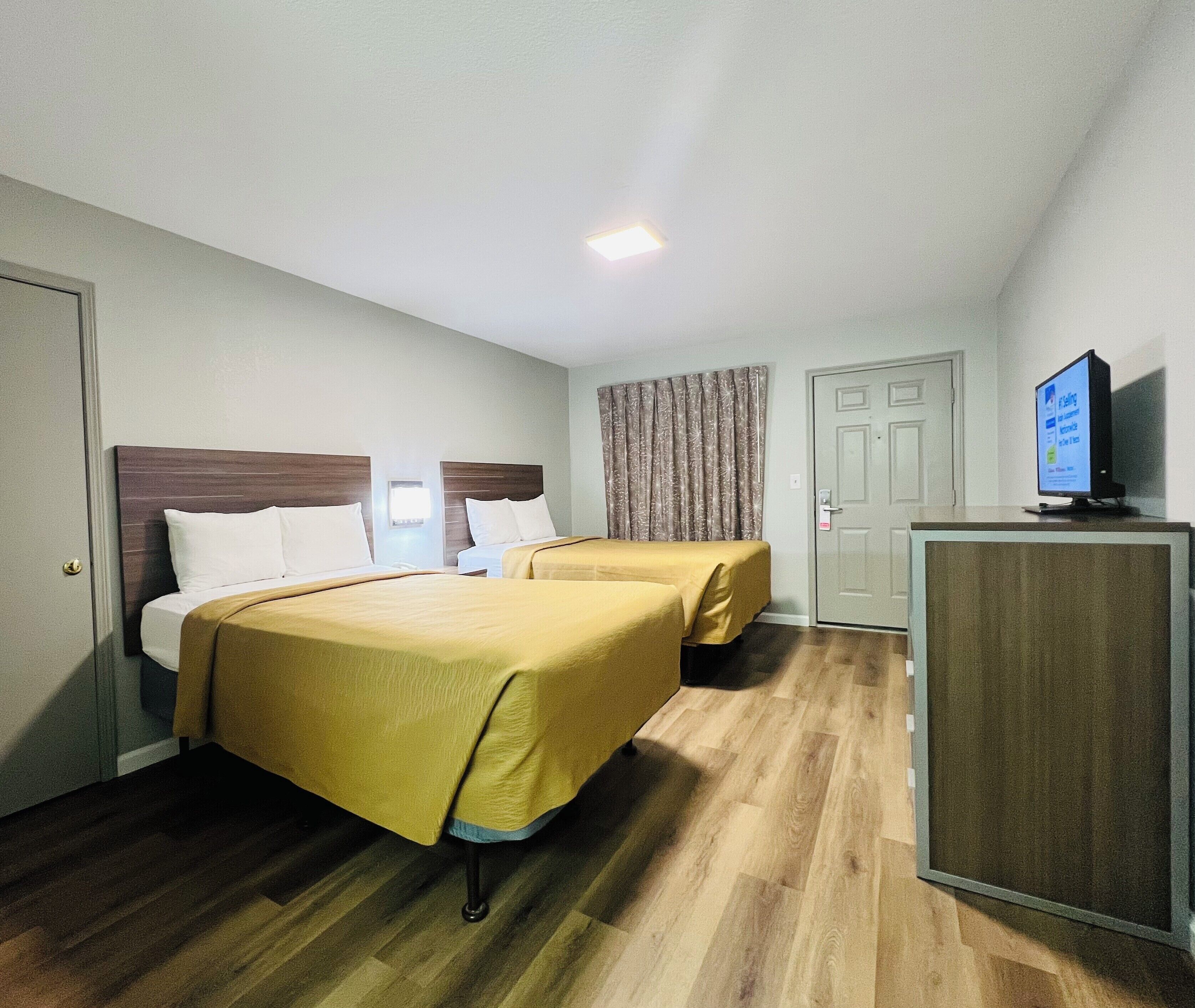 Standard Double Room, 2 Double Beds, Non Smoking | Desk, free WiFi, bed sheets