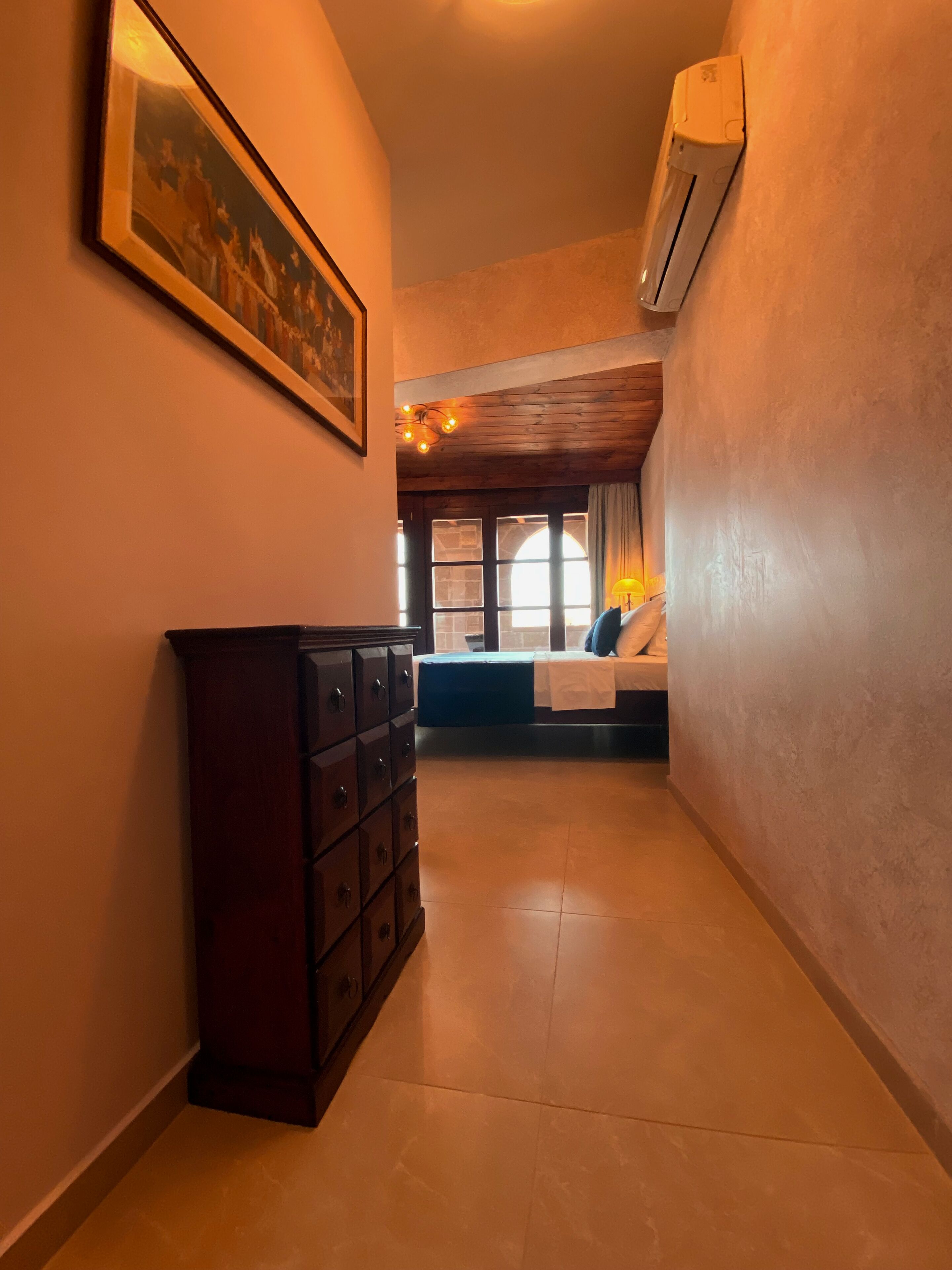 double room, city view | individually decorated, individually furnished, iron/ironing board
