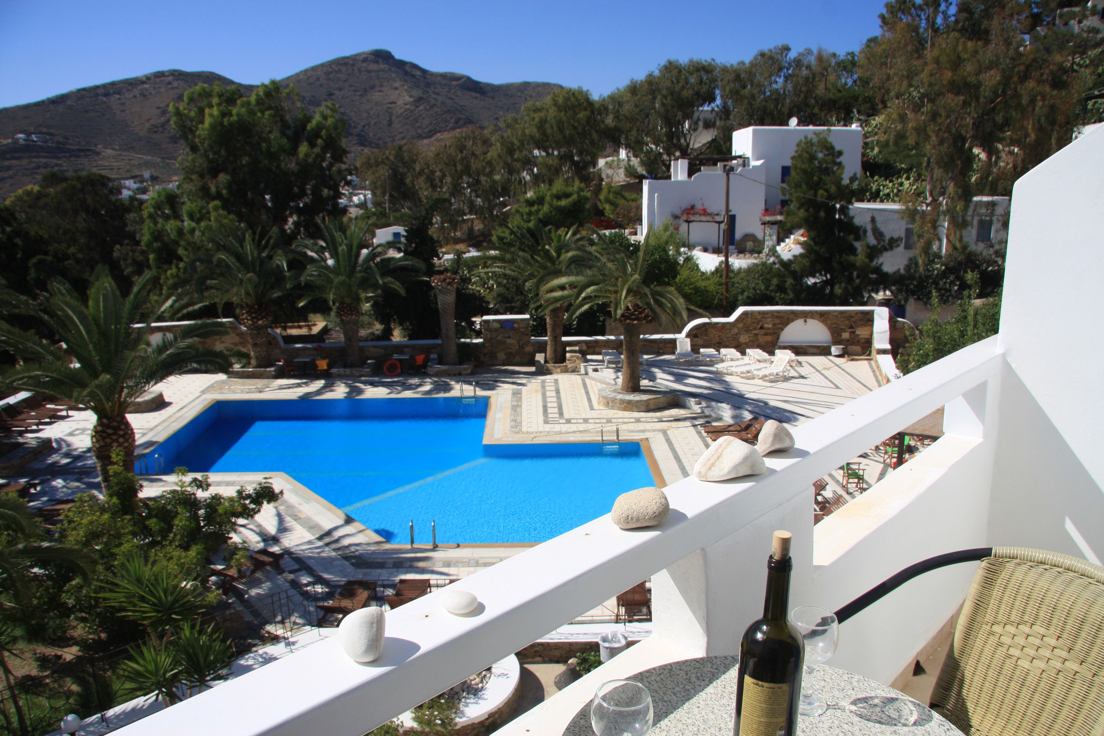 Habitación doble, vista al mar | Balcón