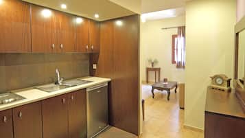 Monolocale Superior, vista città | Angolo cottura privato | Frigorifero