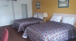 Standard Room, 2 Queen Beds | Desk, free WiFi