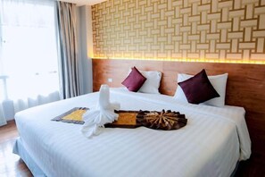 Skrivebord, ekstrasenger (mot et tillegg) og wi-fi (inkludert)