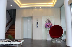 Sala de estar en el lobby
