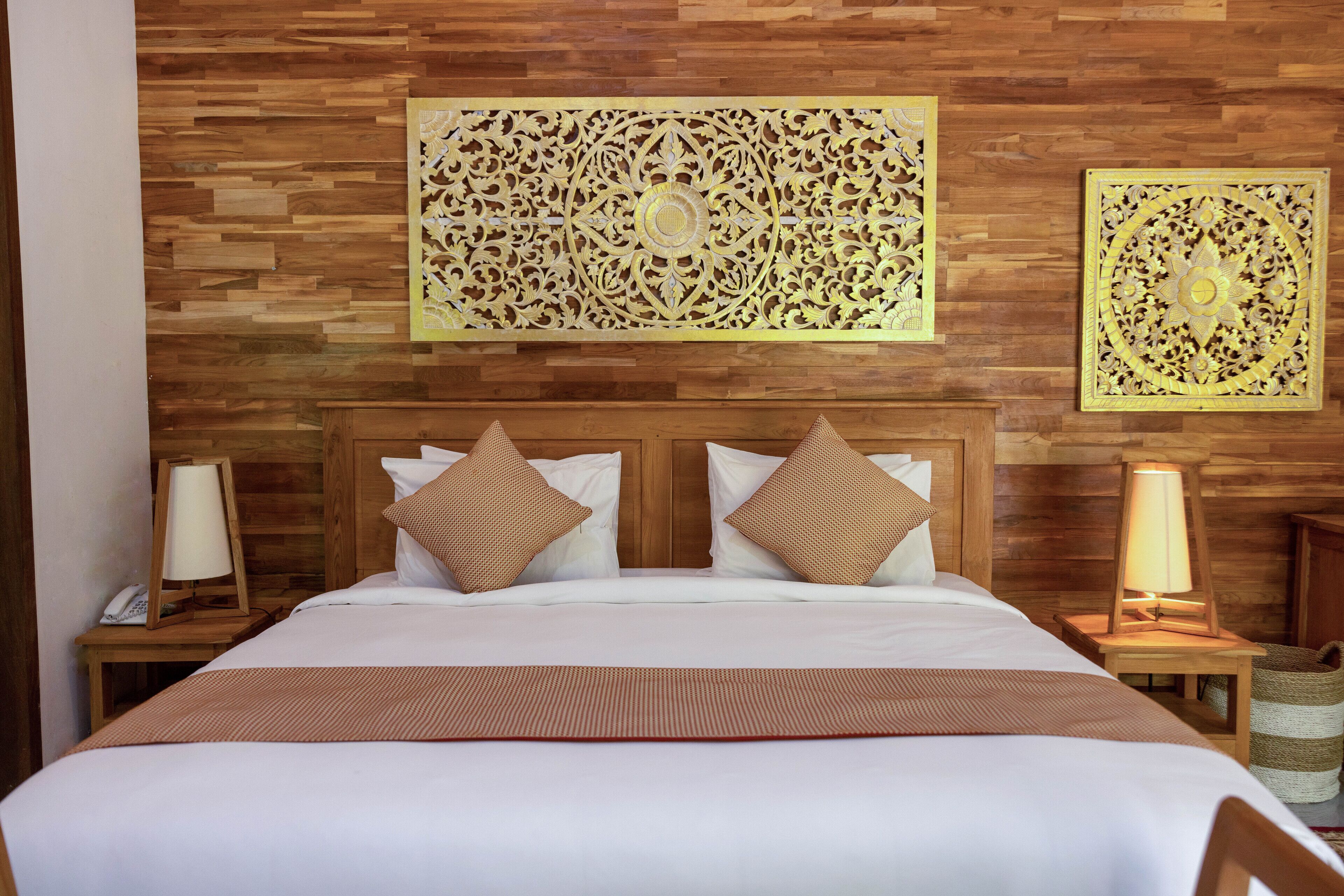 one bedroom private pool villa | premium bedding, in-room safe, desk, iron/ironing board