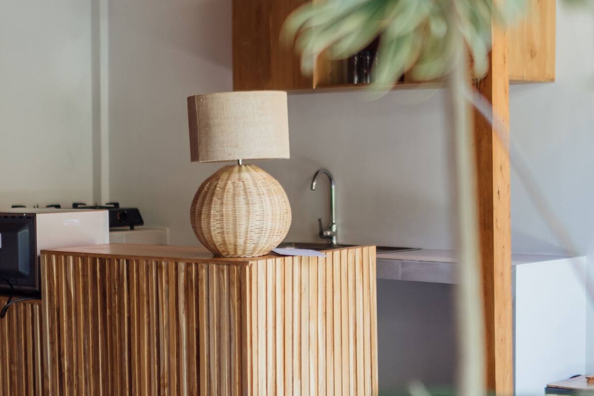 two bedroom private pool villa | private kitchen | electric kettle