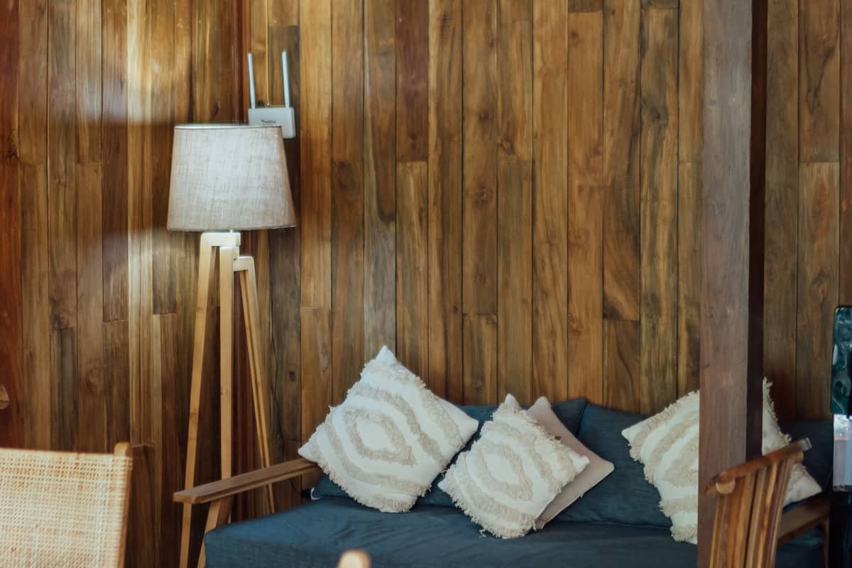 two bedroom private pool villa | living area | 40-inch smart tv with cable channels, tv