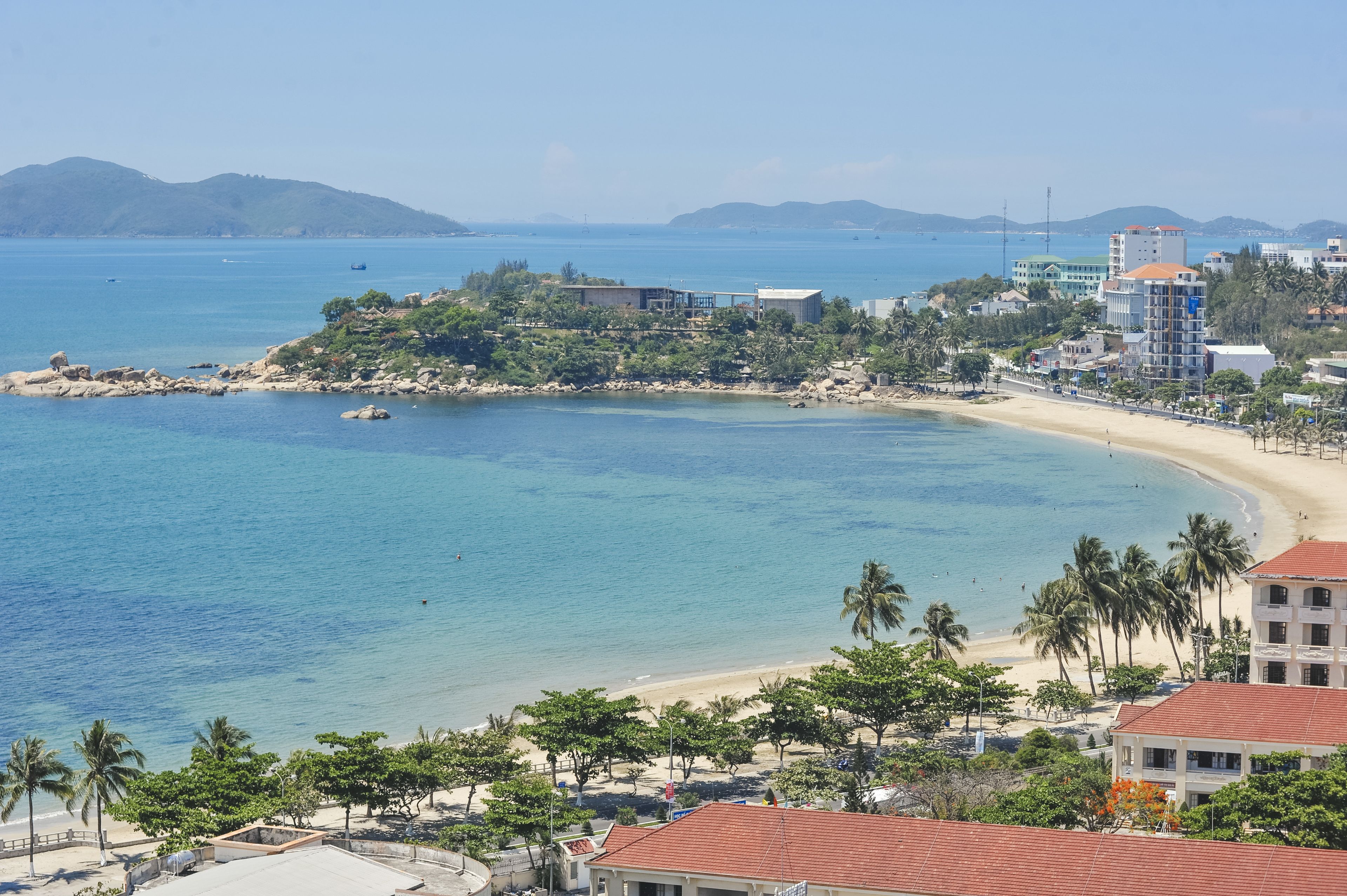 Blick von der Unterkunft