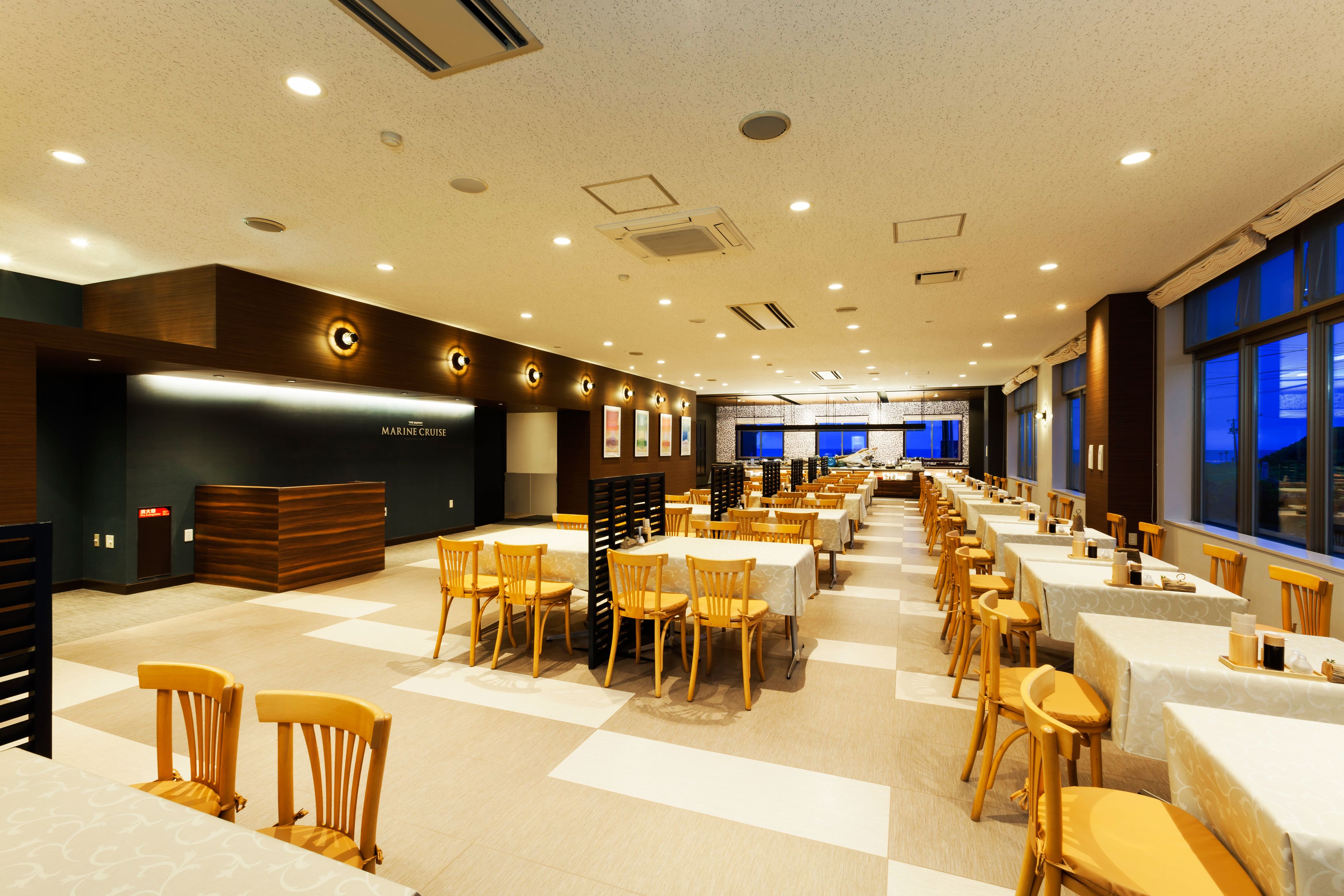 breakfast and dinner served, sea views