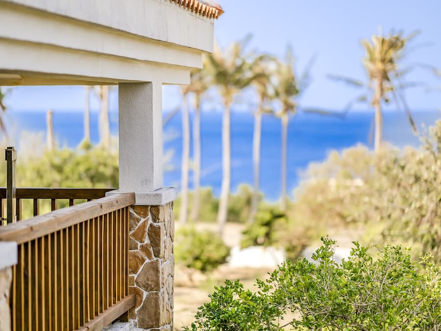 Vue depuis le balcon