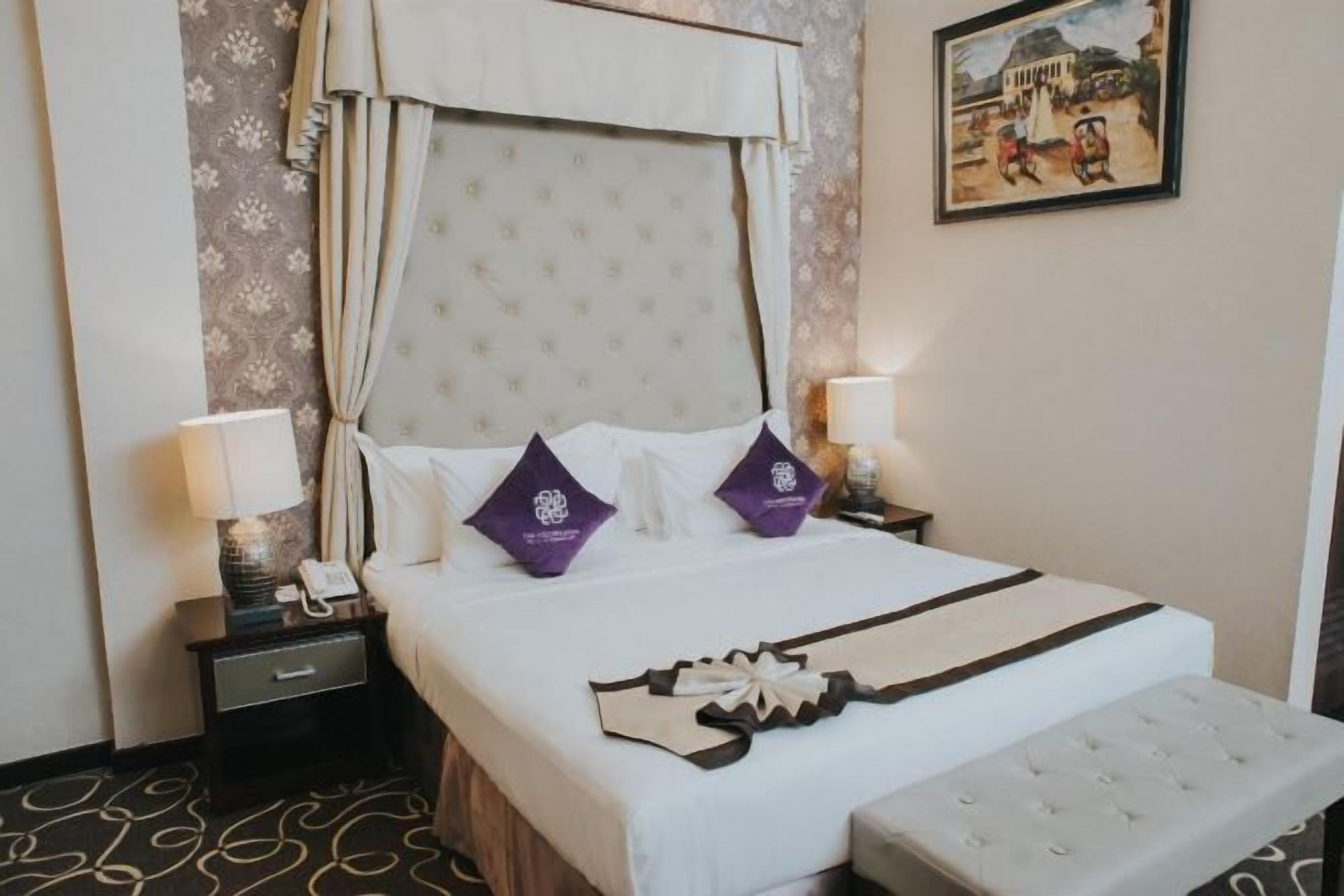 Premium bedding, free WiFi