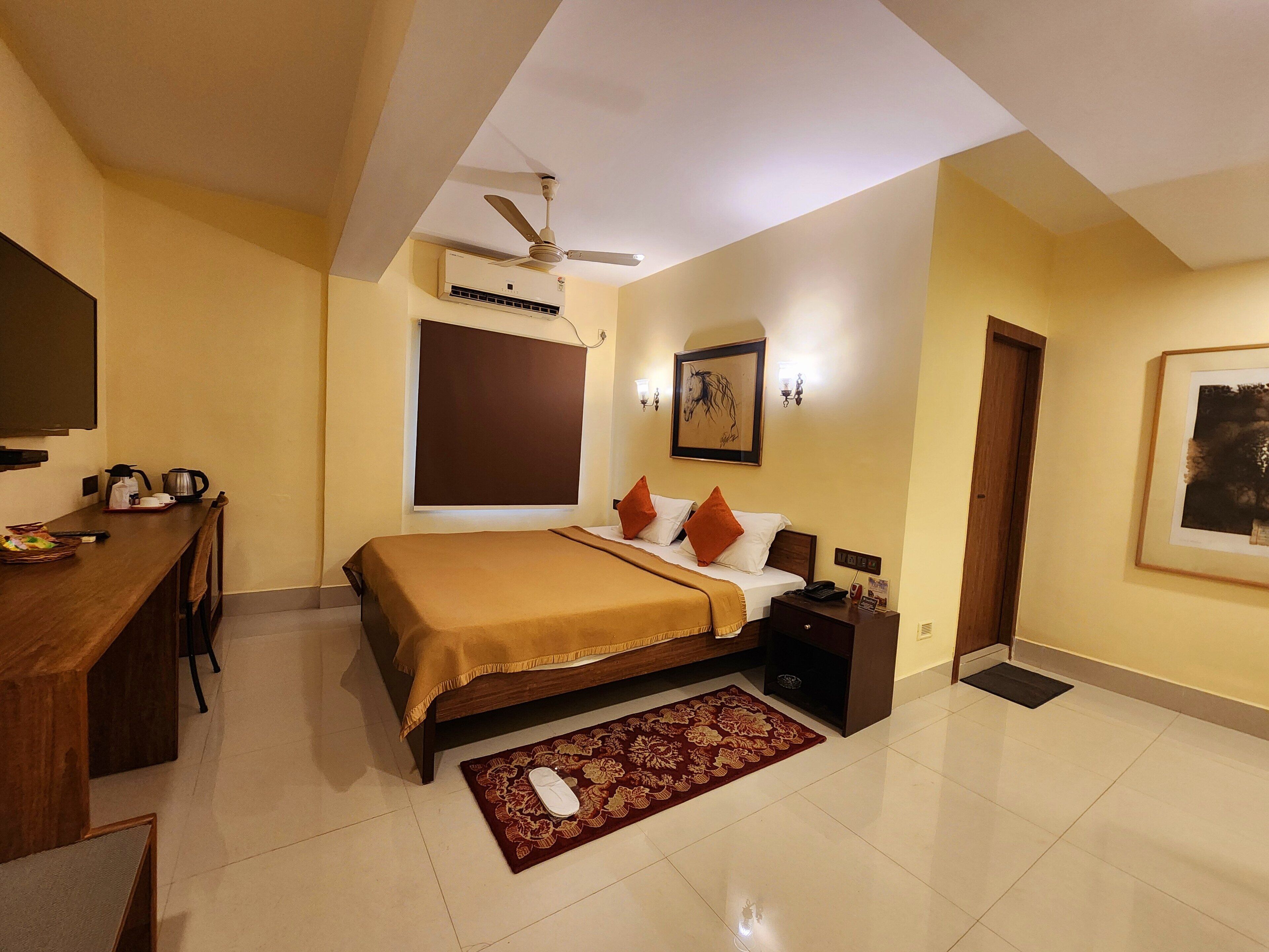 Habitació doble executiva, 1 dormitori | Roba de llit d'alta qualitat, matalassos Tempur-Pedic i minibar 