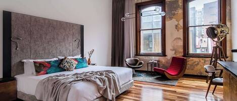 Kamer (Connell) | Luxe beddengoed, donsdekens, pillowtop-bedden, een minibar