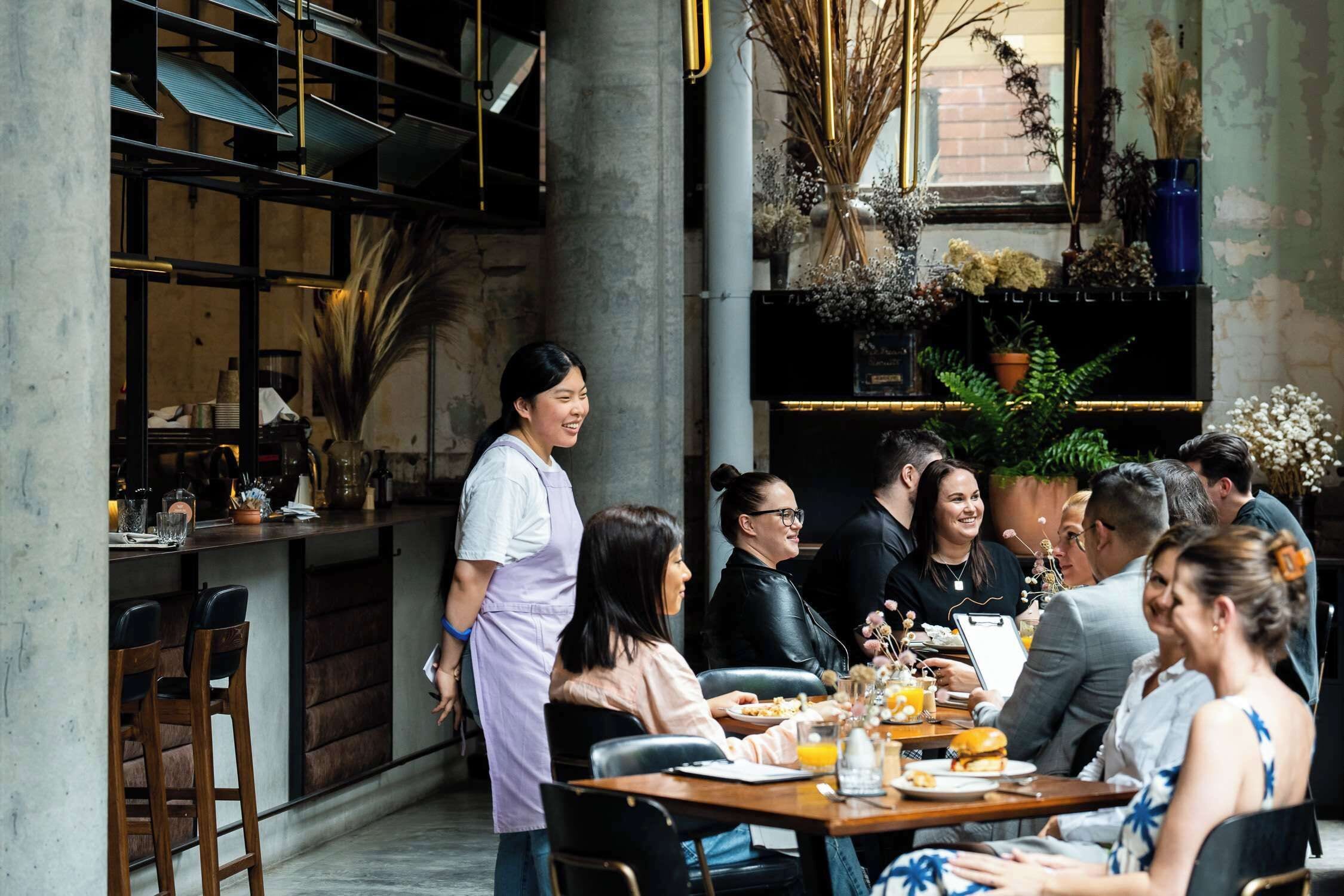 Se sirven almuerzos y cenas