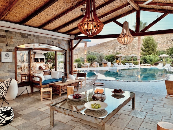 Sitzecke in der Lobby