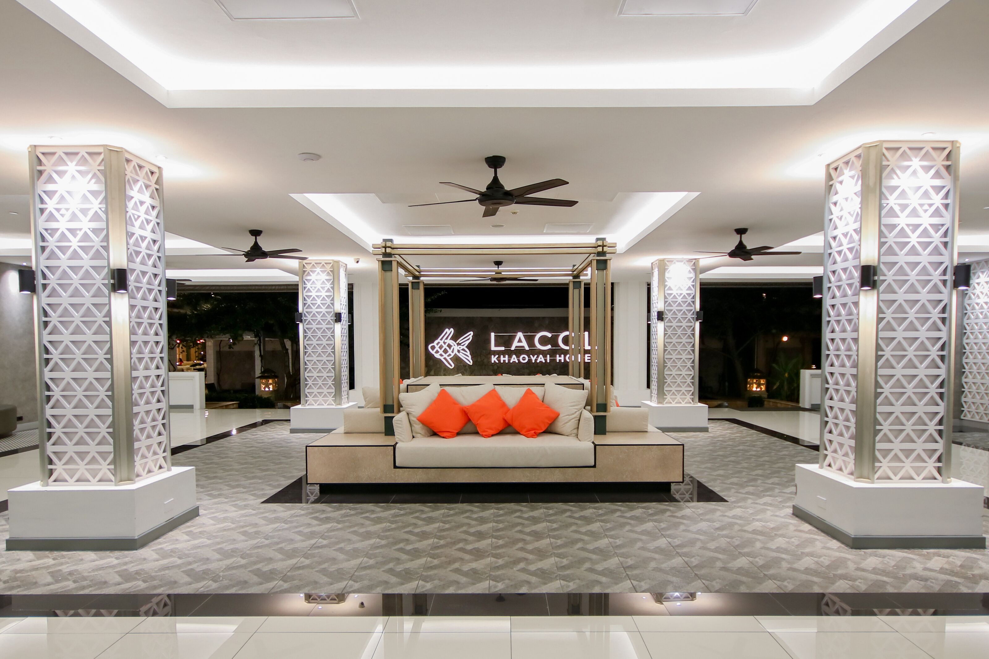 Sitteområde i lobbyen