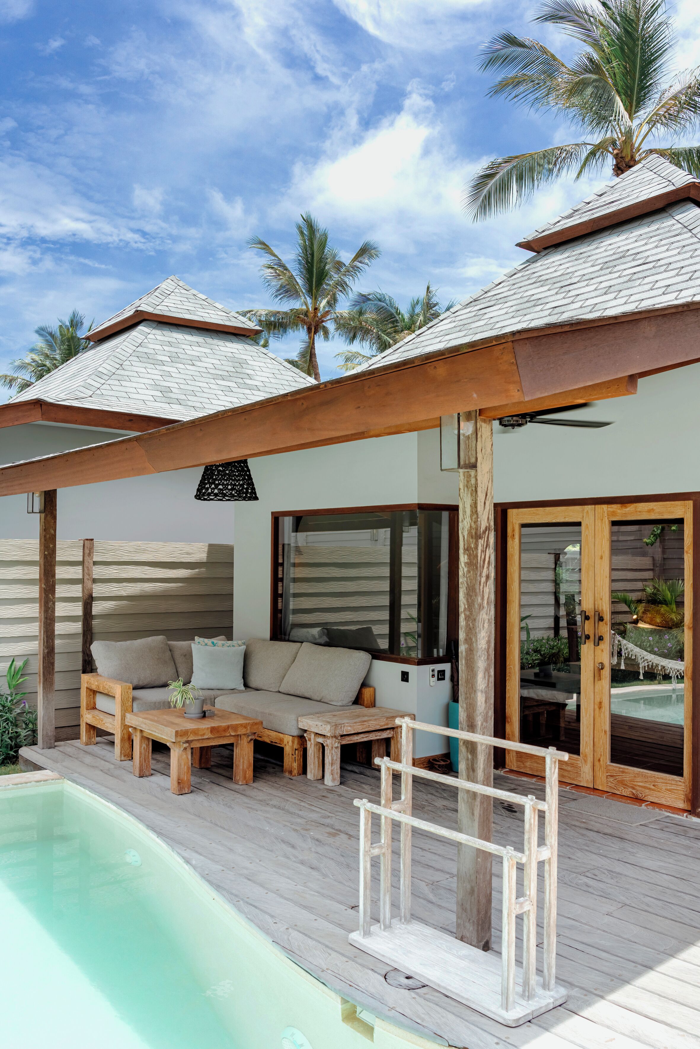 Luxury One Bedroom Villa | Teras/patio