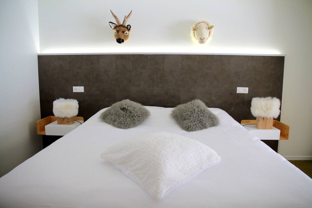 Habitación (Douillette ) | Escritorio, cunas gratuitas, camas extra y wifi gratis