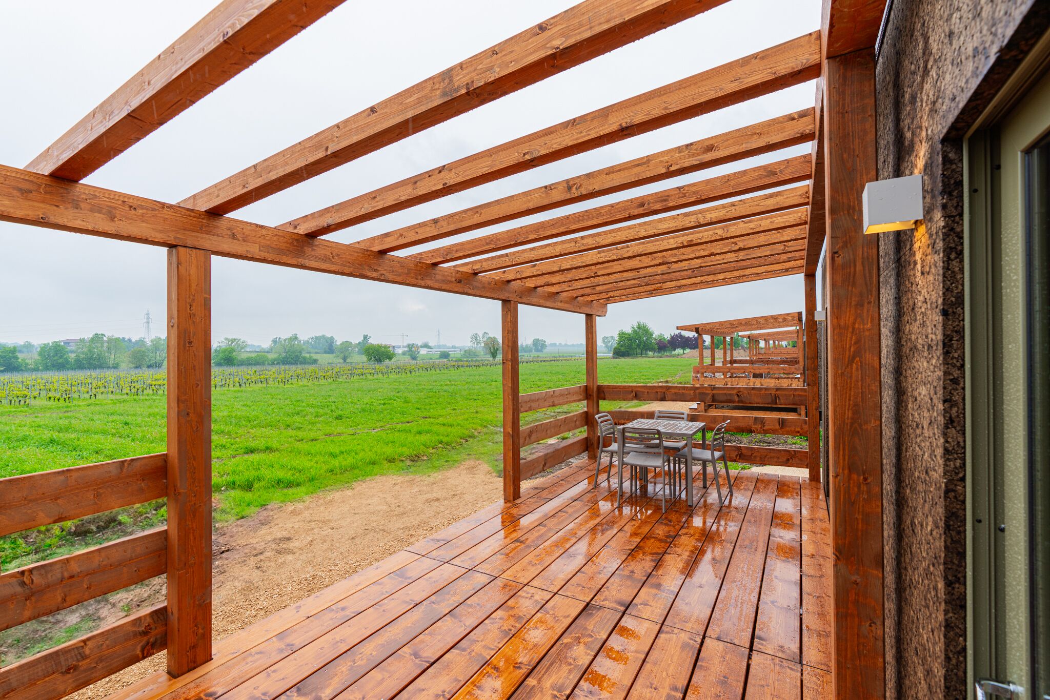 Mobile Unterkunft | Ausblick vom Zimmer