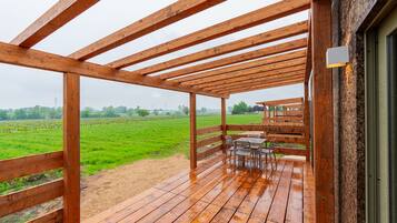 Mobile Unterkunft | Ausblick vom Zimmer