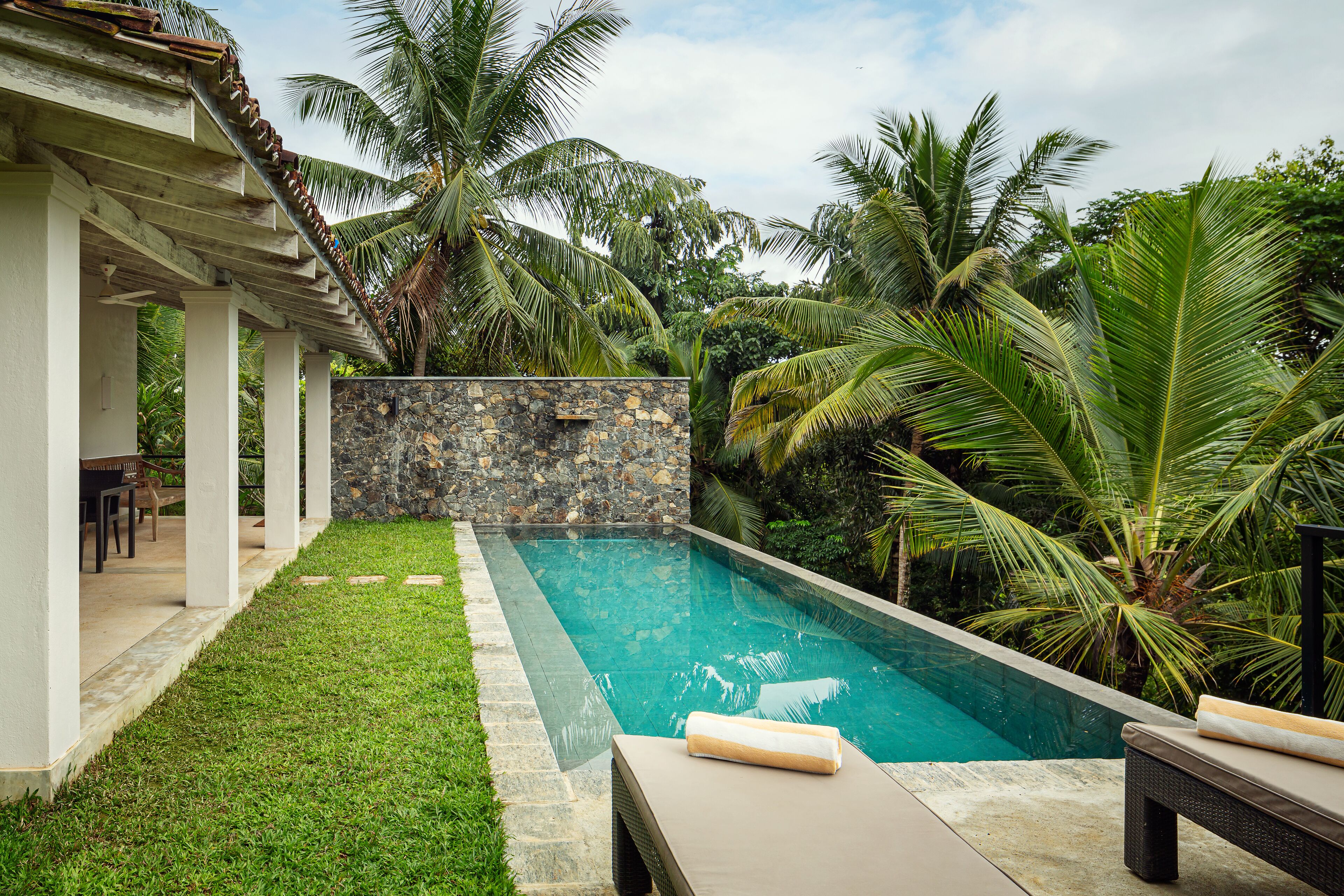 KK Plantation Pool Villa - Nelum | 1 Schlafzimmer, Bettwäsche aus ägyptischer Baumwolle, Minibar