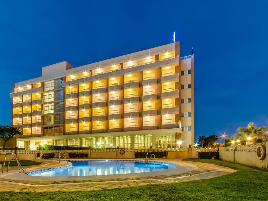 Front of property - evening/night