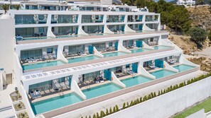 Executive Suite, Sea View, Private Pool | Exterior - Lindos White Hotel & Suites (Rhodes)