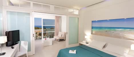 Suite, Sea View | Individually decorated, individually furnished, desk, laptop workspace