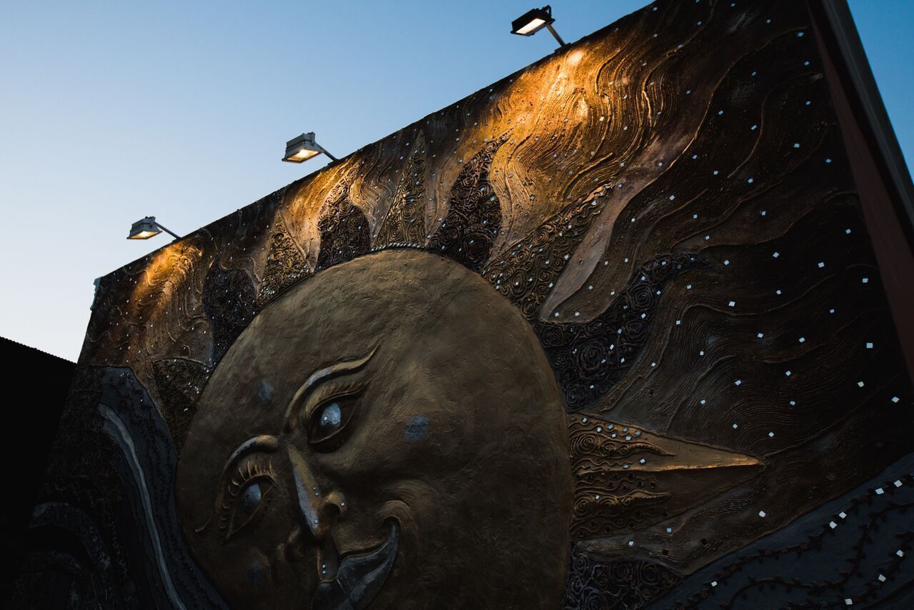 front of property – evening/night