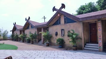 Façade de l’hébergement