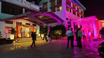 Front of property – evening/night
