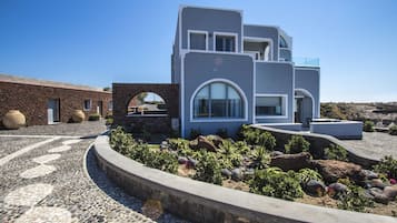 Overnatningsstedets facade