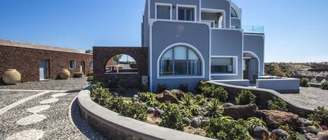 Façade de l’hébergement