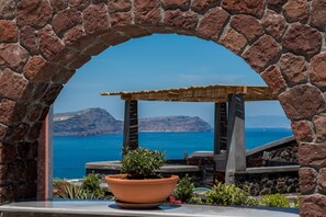 Terrace/patio - Our Villa Santorini (Santorini)