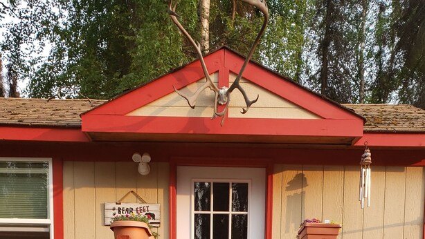 Front of property - Mooseberry Cabin, Willow AK (Willow)