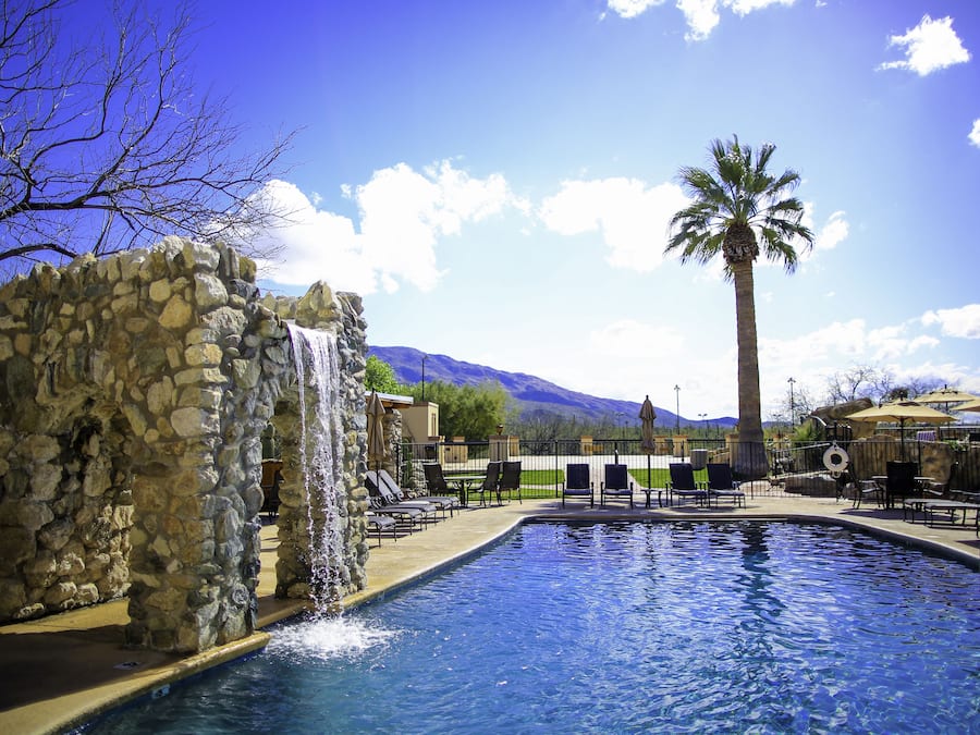 Indoor pool, outdoor pool