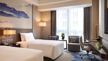 Minibar, iron/ironing board, alarm clocks