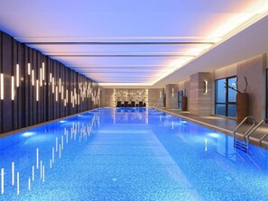Indoor pool, outdoor pool