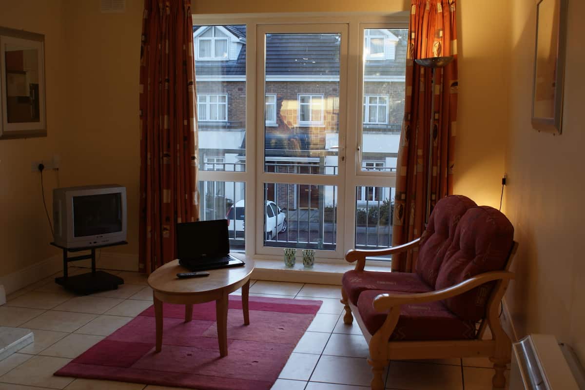 Fernseher, Kamin