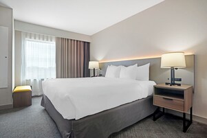 1 bedroom, down comforters, individually decorated