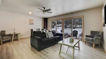 Exclusive Townhome | Memory-foam beds, desk, laptop workspace, iron/ironing board
