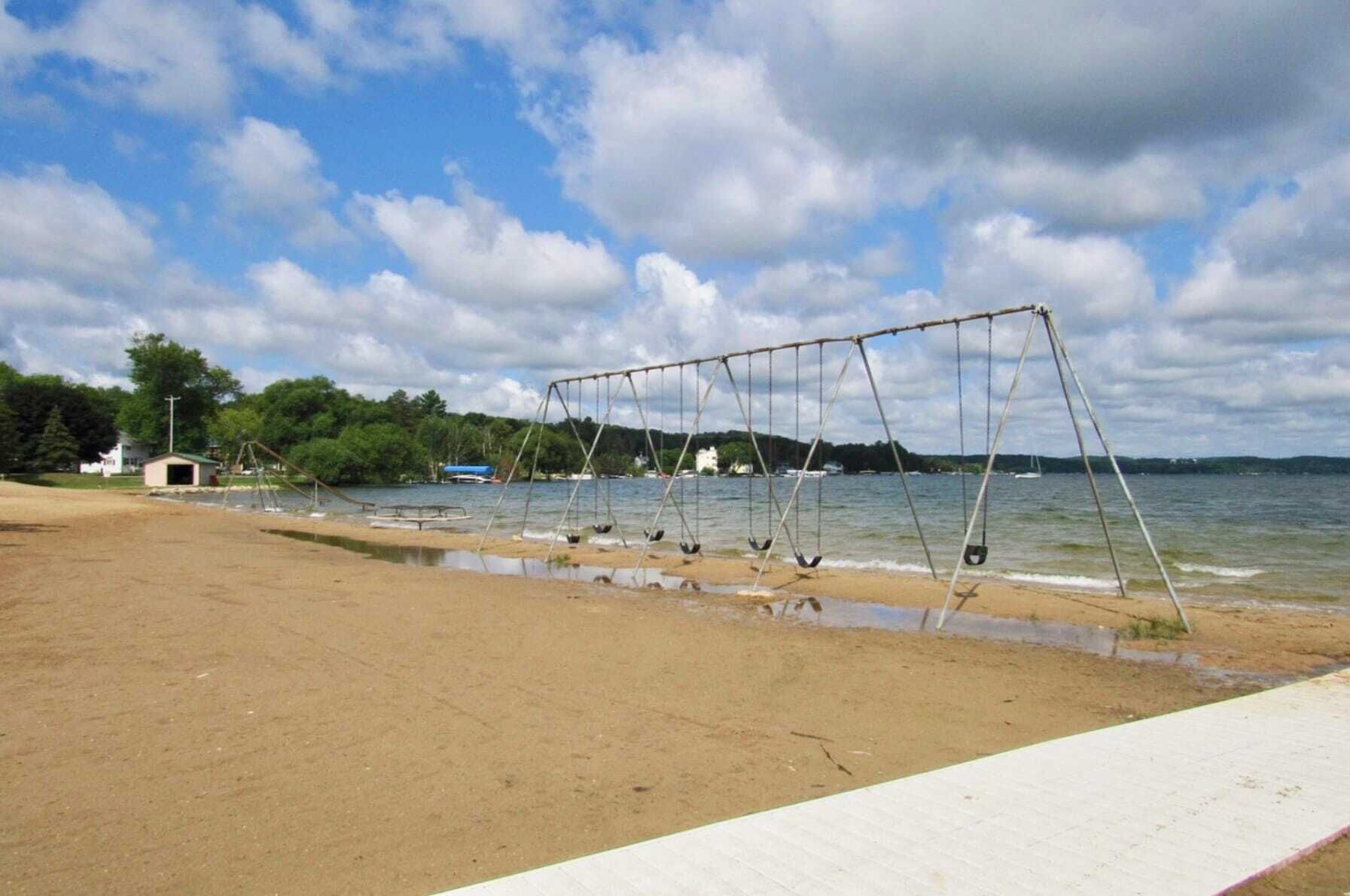 Memory foam beds, desk, laptop workspace, iron/ironing board