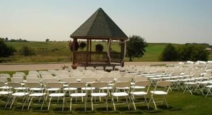 Espace mariage en plein air